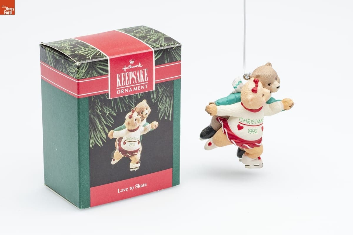 Hallmark "Love to Skate" Christmas Ornament, 1992