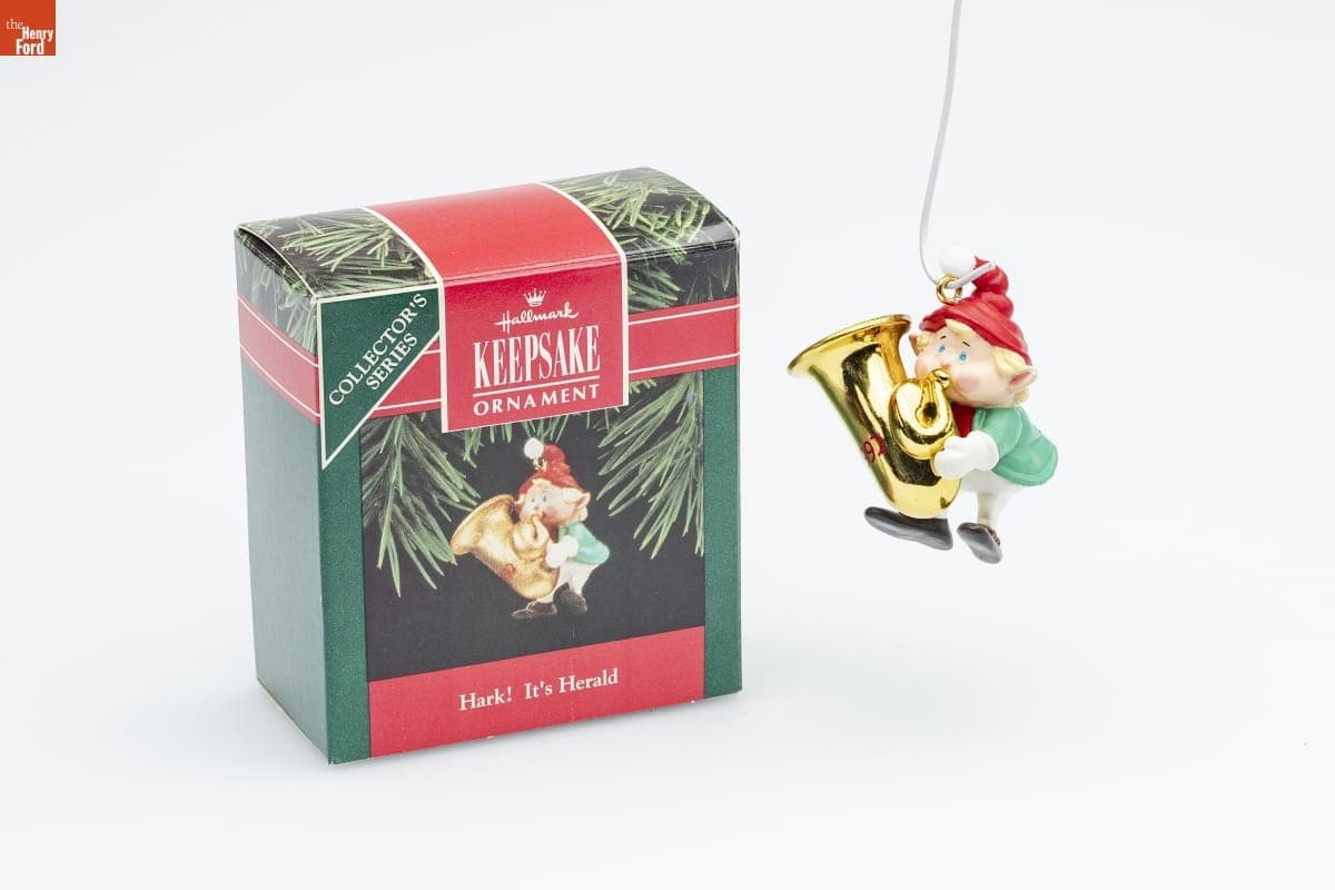 Hallmark "Hark! It's Herald Series" Christmas Ornament, 1992