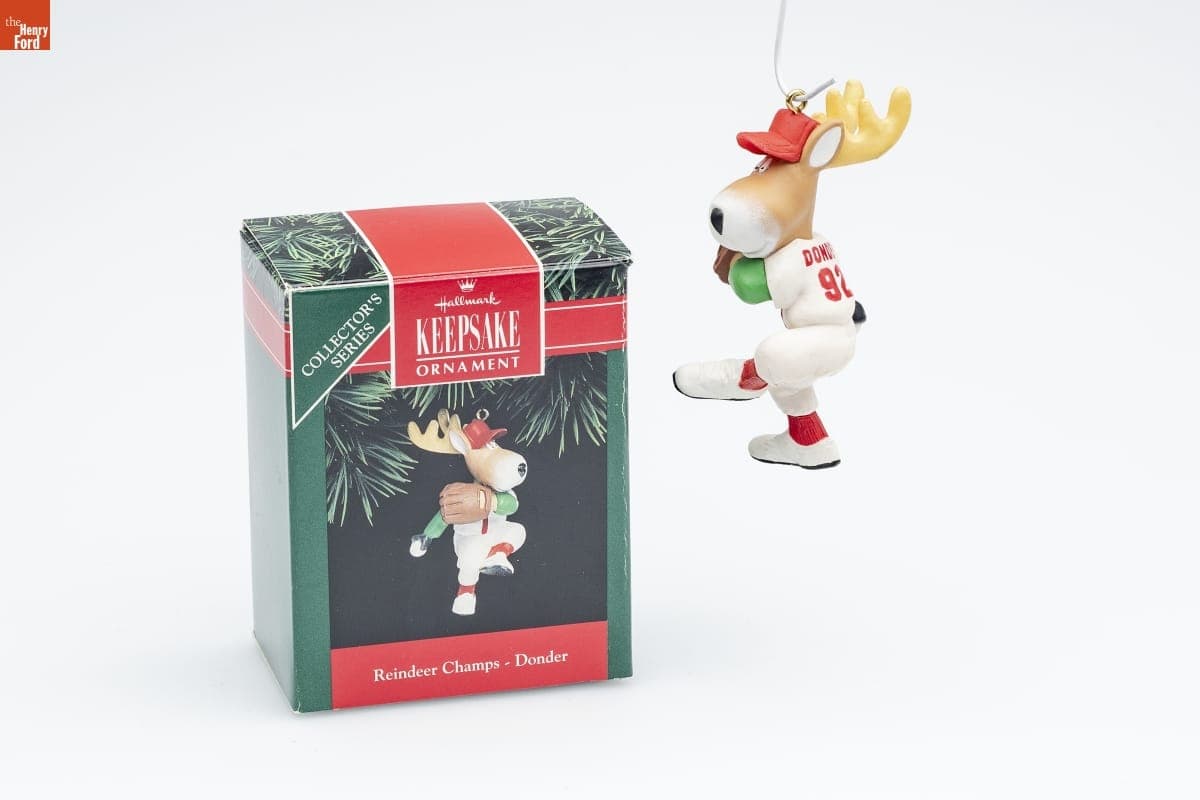 Hallmark "Reindeer Champs Series: Donder" Christmas Ornament, 1992