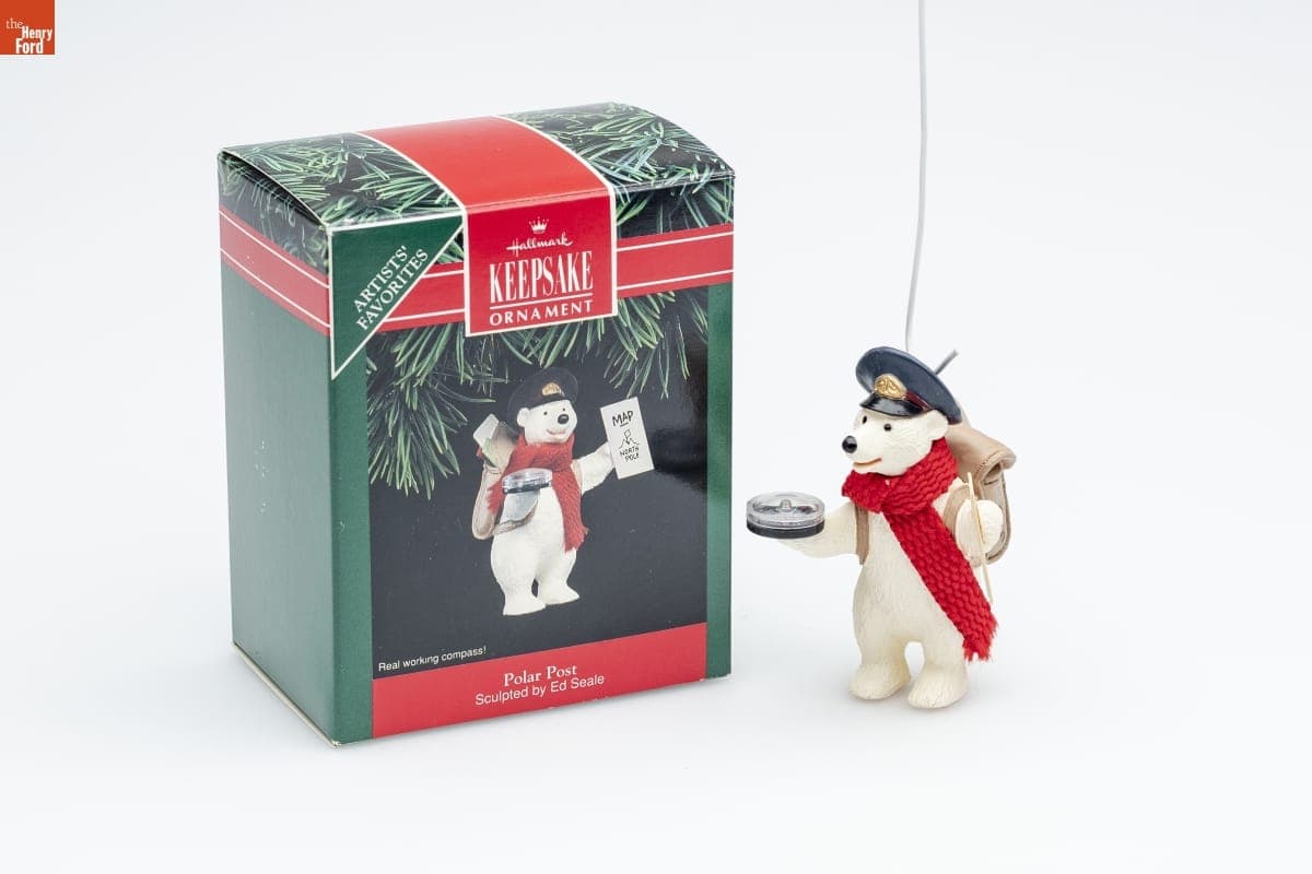 Hallmark "Polar Post" Christmas Ornament, 1992