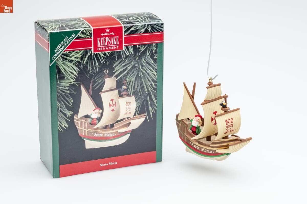 Hallmark "Santa Maria" Christmas Ornament, 1992
