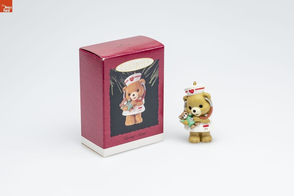 Hallmark "Caring Nurse" Christmas Ornament, 1993