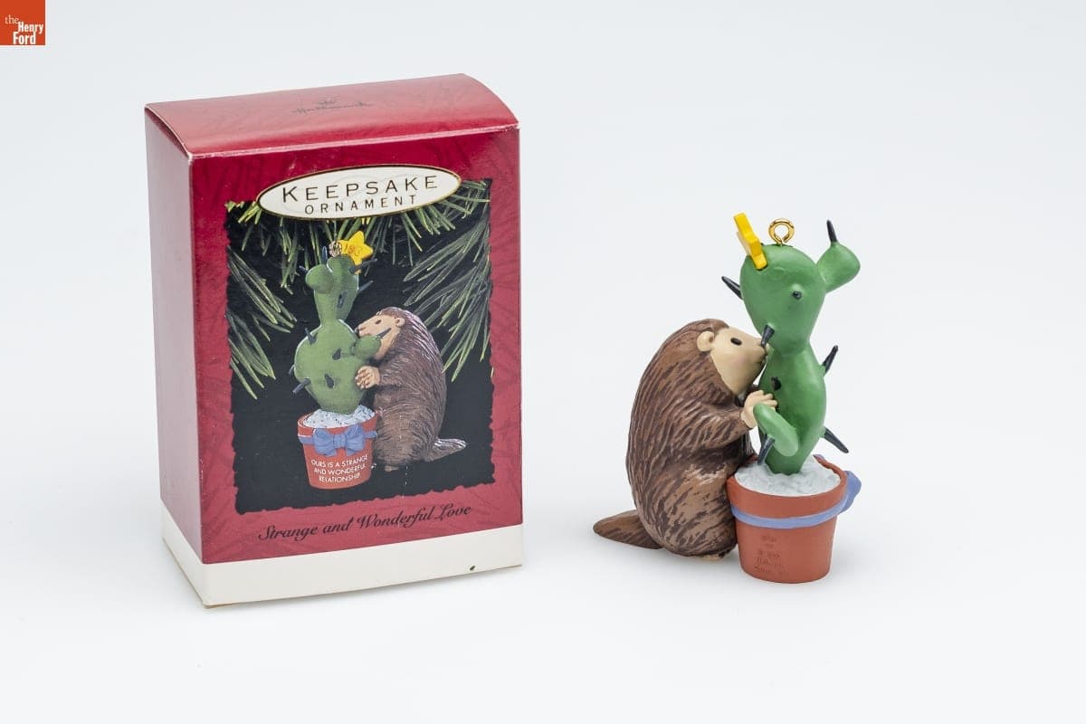 Hallmark "Strange and Wonderful Love" Christmas Ornament, 1993