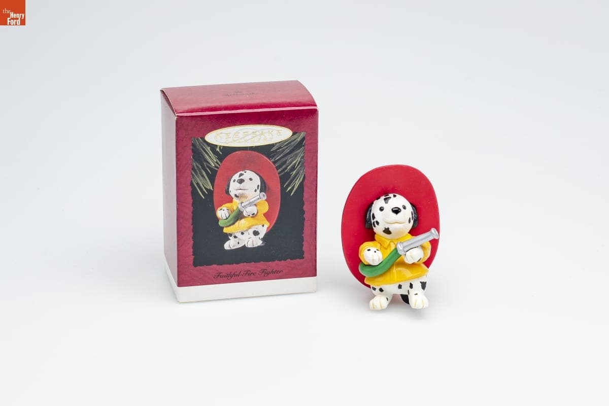 Hallmark "Faithful Fire Fighter" Christmas Ornament, 1993
