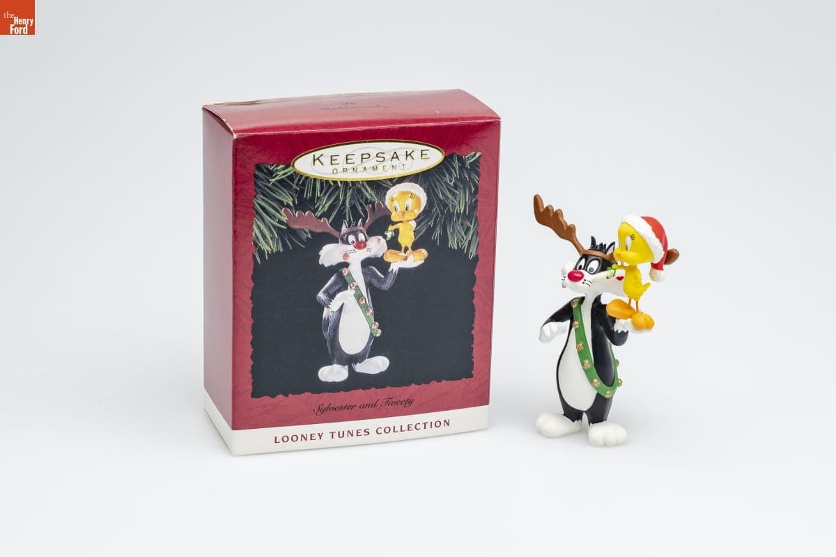 Hallmark "Looney Tunes Collection: Sylvester and Tweety" Christmas Ornament, 1993