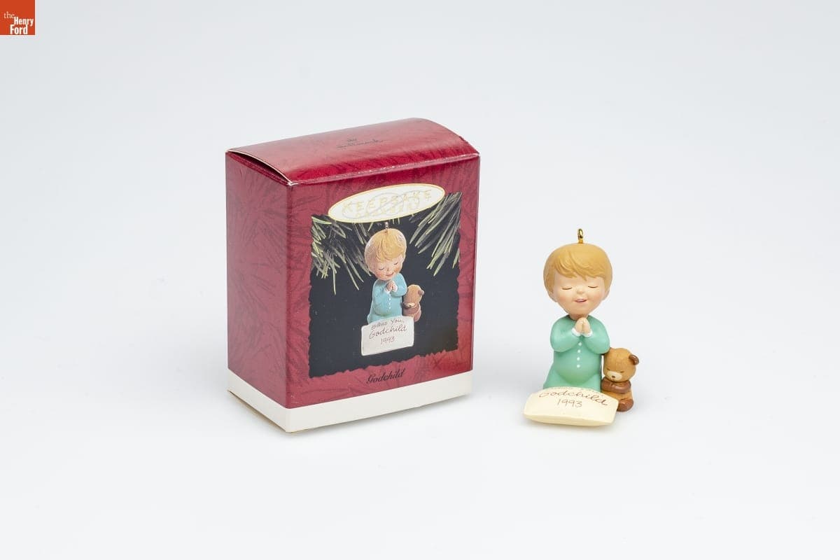 Hallmark "Godchild" Christmas Ornament, 1993