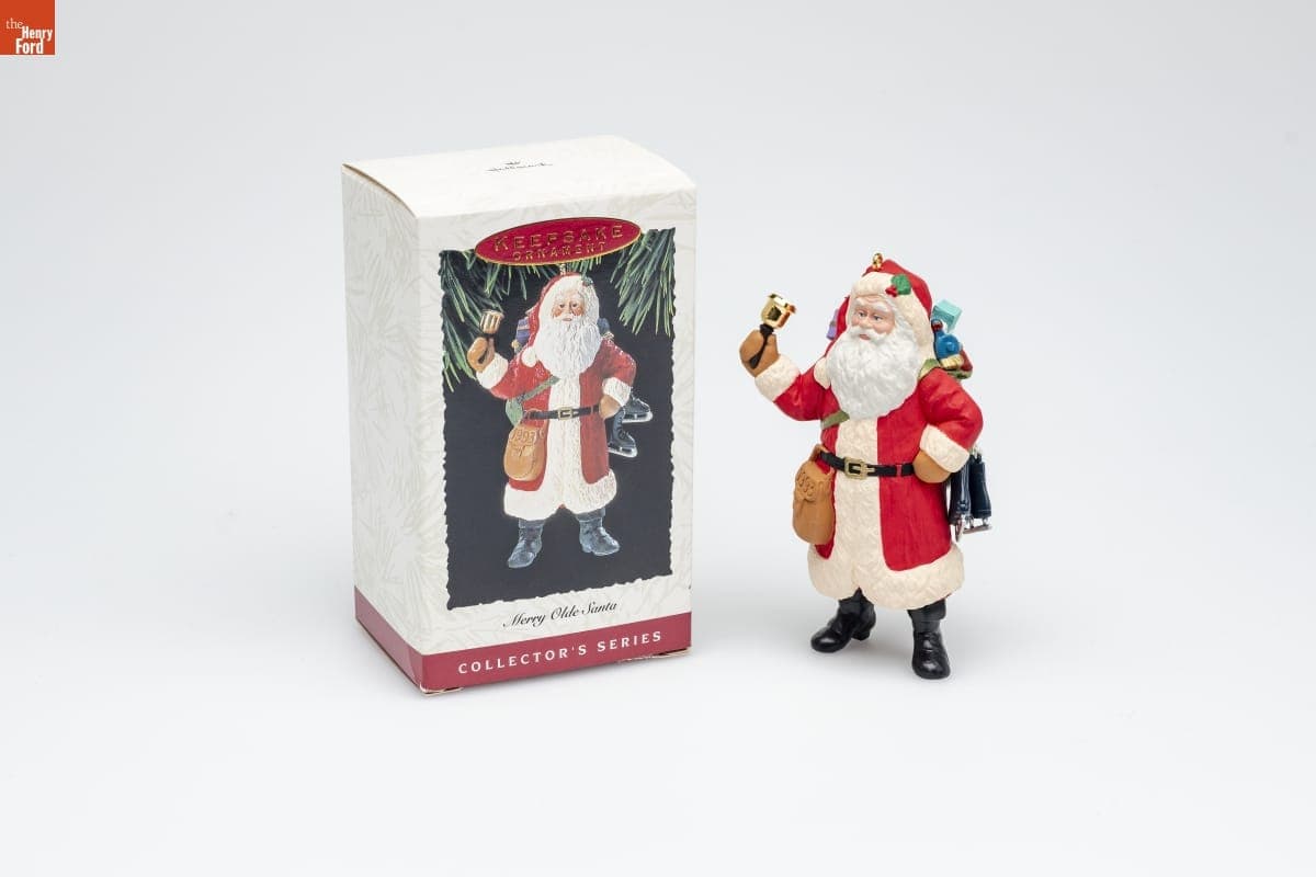 Hallmark "Merry Olde Santa Series" Christmas Ornament, 1993