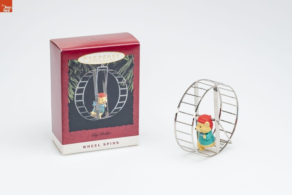 Hallmark "Big Roller" Christmas Ornament, 1993