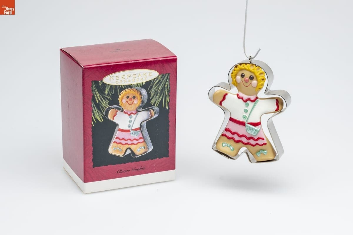 Hallmark "Clever Cookie" Christmas Ornament, 1993