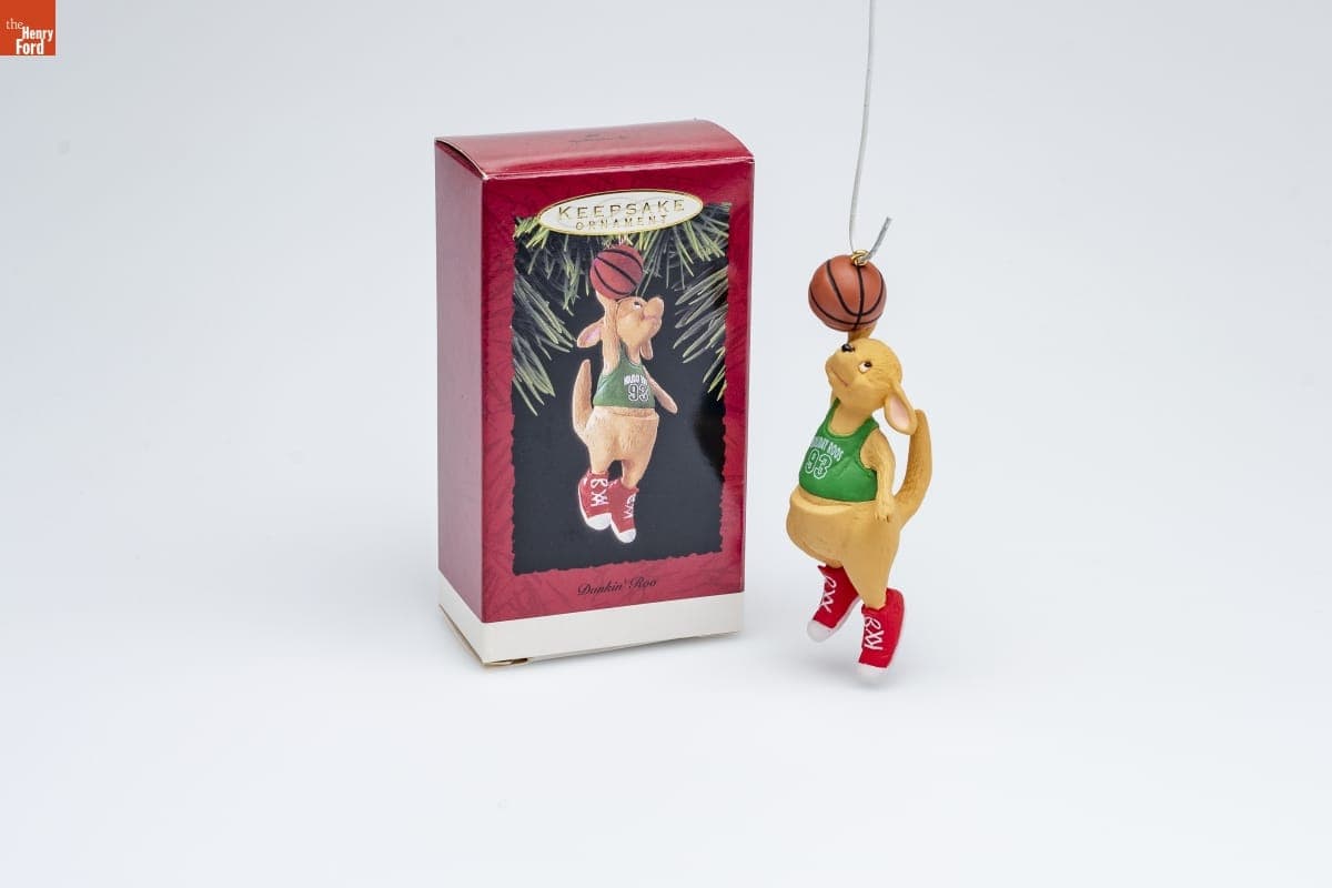 Hallmark "Dunkin' Roo" Christmas Ornament, 1993