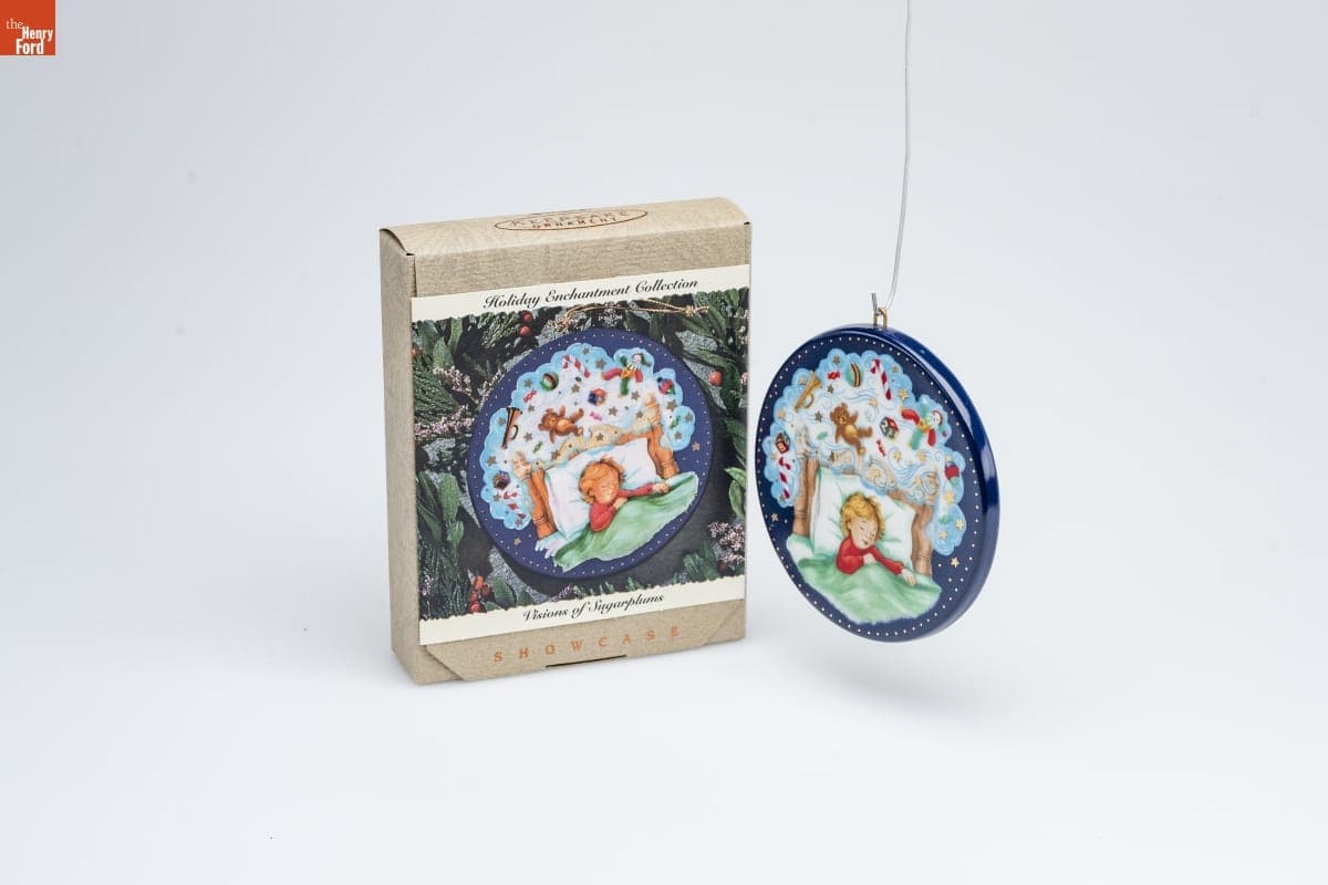 Hallmark "Holiday Enchantment Collection: Visions of Sugarplums" Christmas Ornament, 1993
