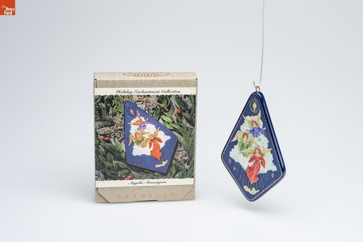 Hallmark "Holiday Enchantment Collection: Angelic Messengers" Christmas Ornament, 1993