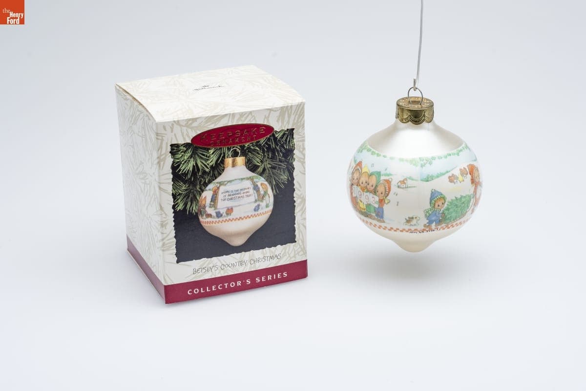 Hallmark "Betsey's Country Christmas Series" Christmas Ornament, 1993