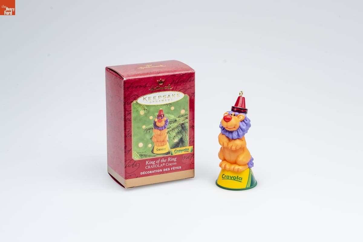 Hallmark "Crayola Crayon: King of the Ring" Christmas Ornament, 2000