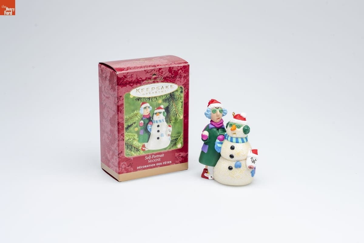 Hallmark "Maxine: Self-Portrait" Christmas Ornament, 2000