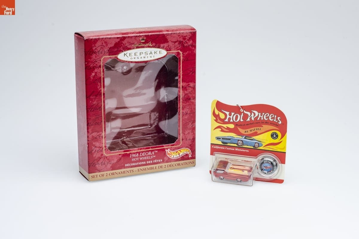 Hallmark "Hot Wheels: 1968 Deora" Christmas Ornaments, 2000