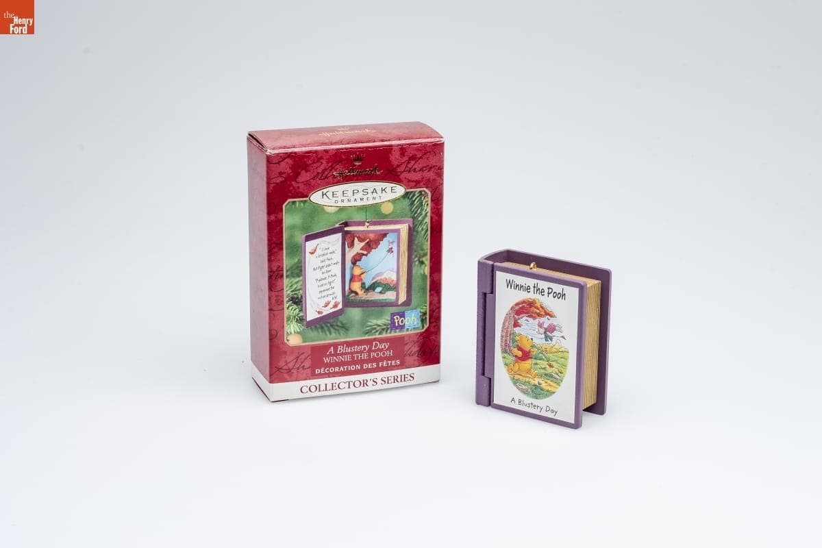 Hallmark "Winnie the Pooh Series: A Blustery Day" Christmas Ornament, 2000