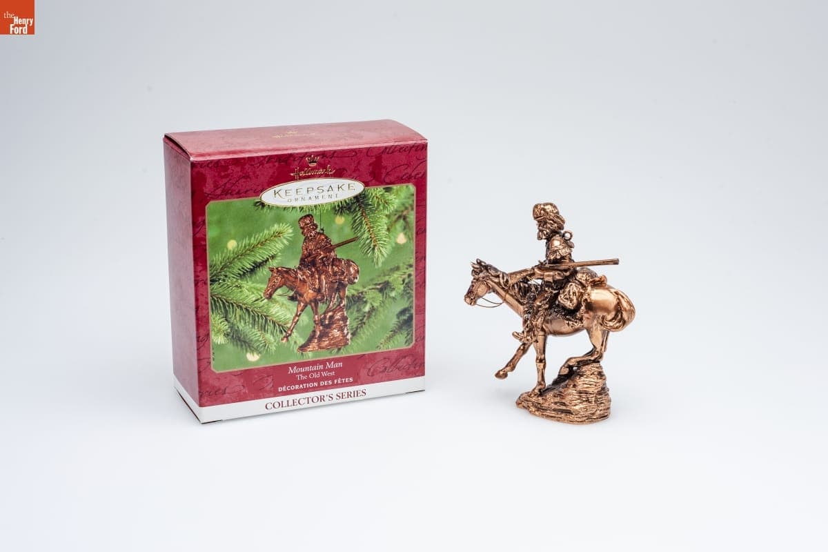 Hallmark "The Old West Series: Mountain Man" Christmas Ornament, 2000
