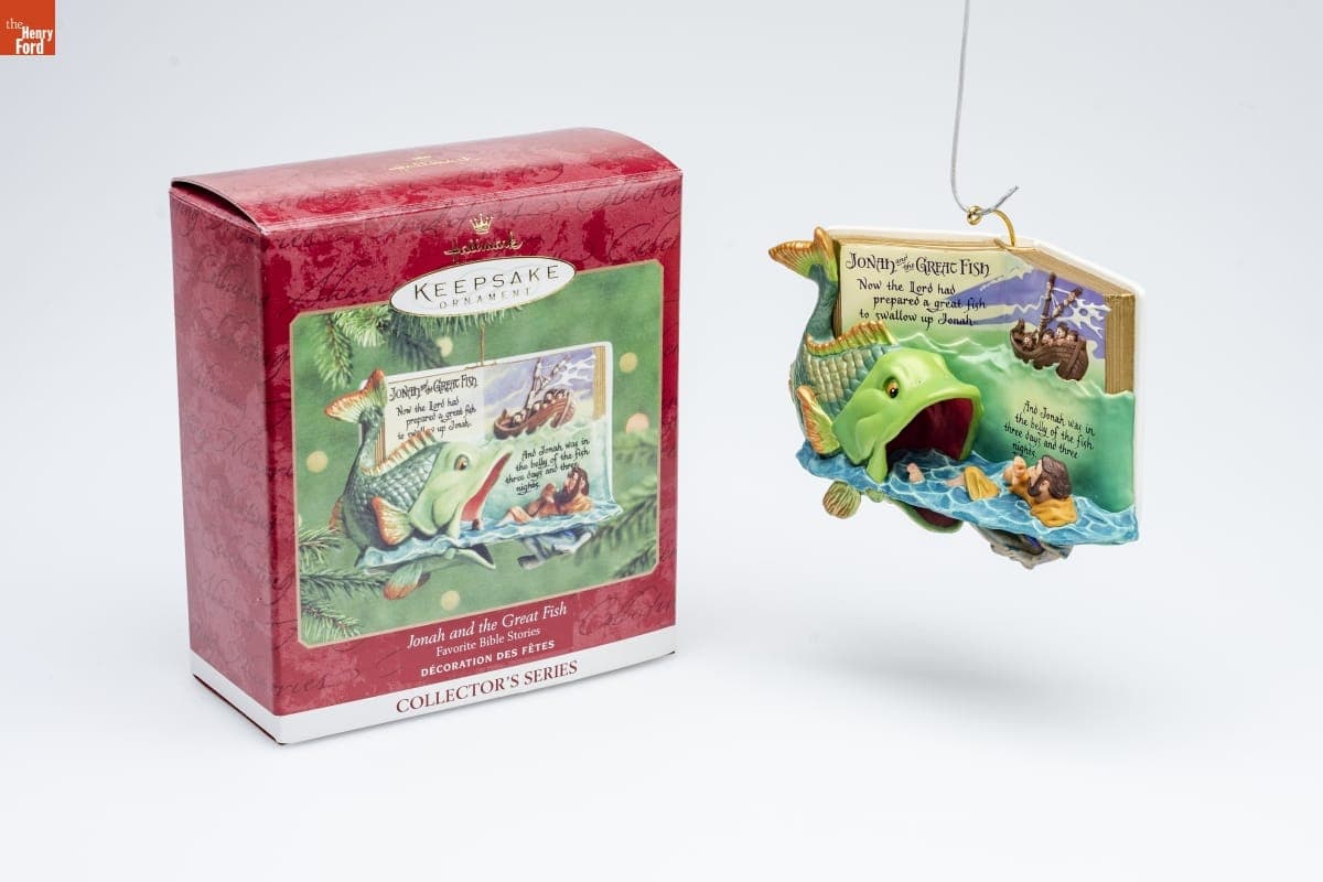 Hallmark "Favorite Bible Stories Series: Jonah and the Great Fish" Christmas Ornament, 2000