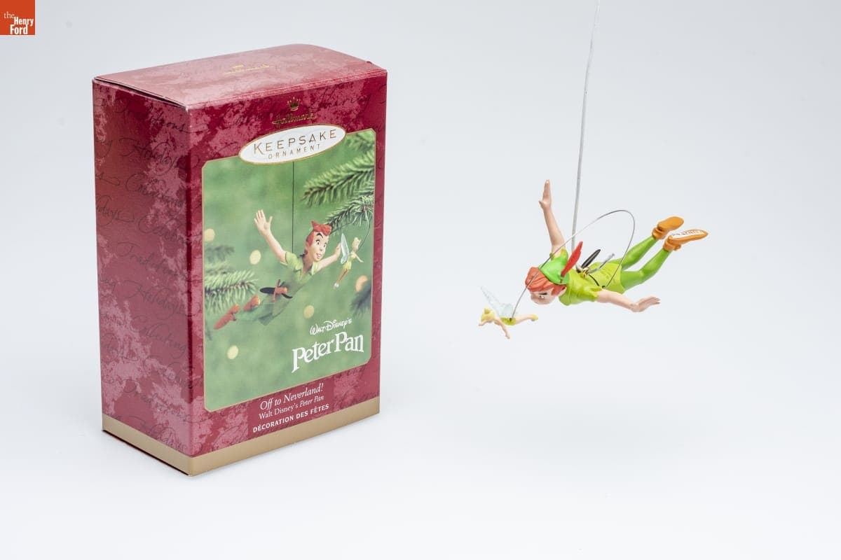 Hallmark "Walt Disney's Peter Pan: Off to Neverland" Christmas Ornament, 2000