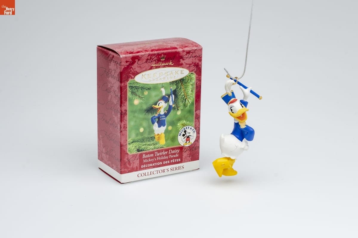 Hallmark "Mickey's Holiday Parade Series: Baton Twirler Daisy" Christmas Ornament, 2000