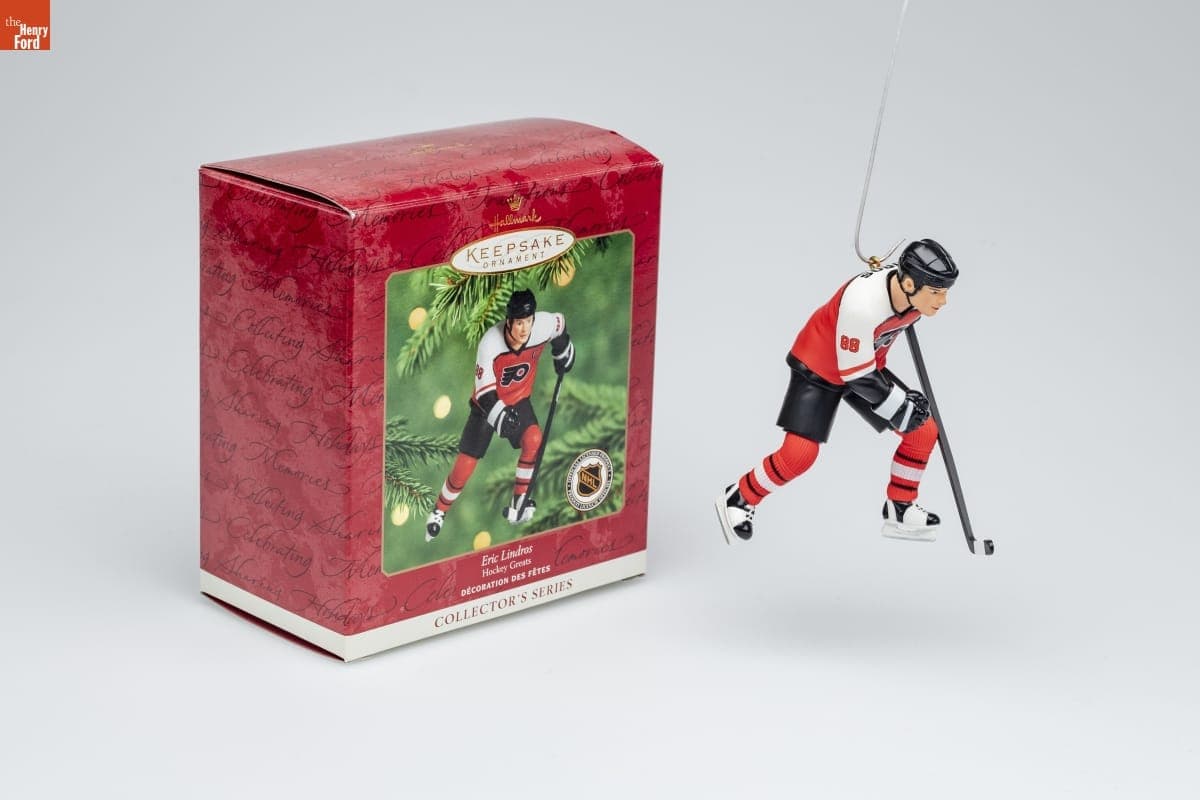 Hallmark "Hockey Greats Series: Eric Lindros" Christmas Ornament, 2000
