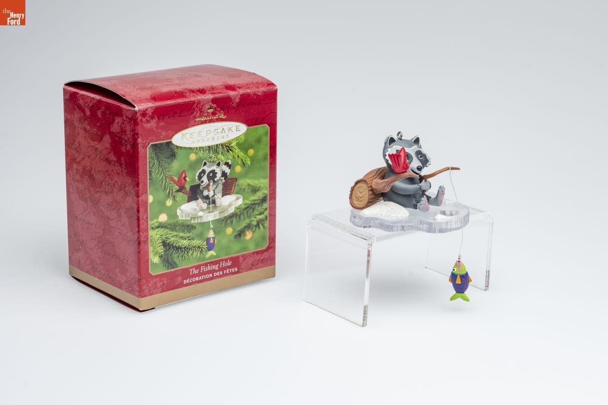 Hallmark "The Fishing Hole" Christmas Ornament, 2000