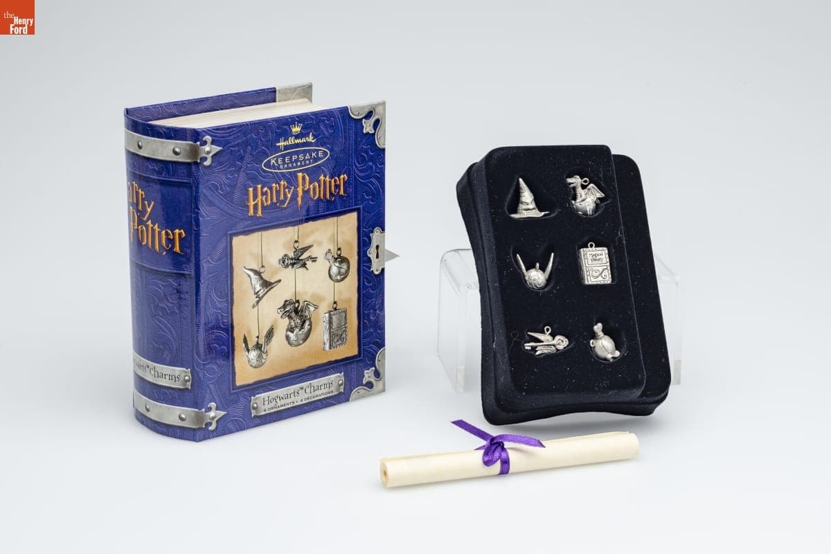 Hallmark "Harry Potter: Hogwarts Charms" Christmas Ornaments, 2000