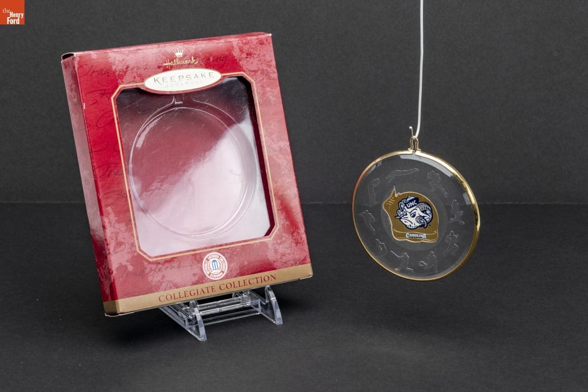 Hallmark "Collegiate Collection: North Carolina Tar Heels" Christmas Ornament, 2000
