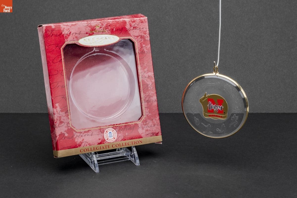 Hallmark "Collegiate Collection: Nebraska Cornhuskers" Christmas Ornament, 2000