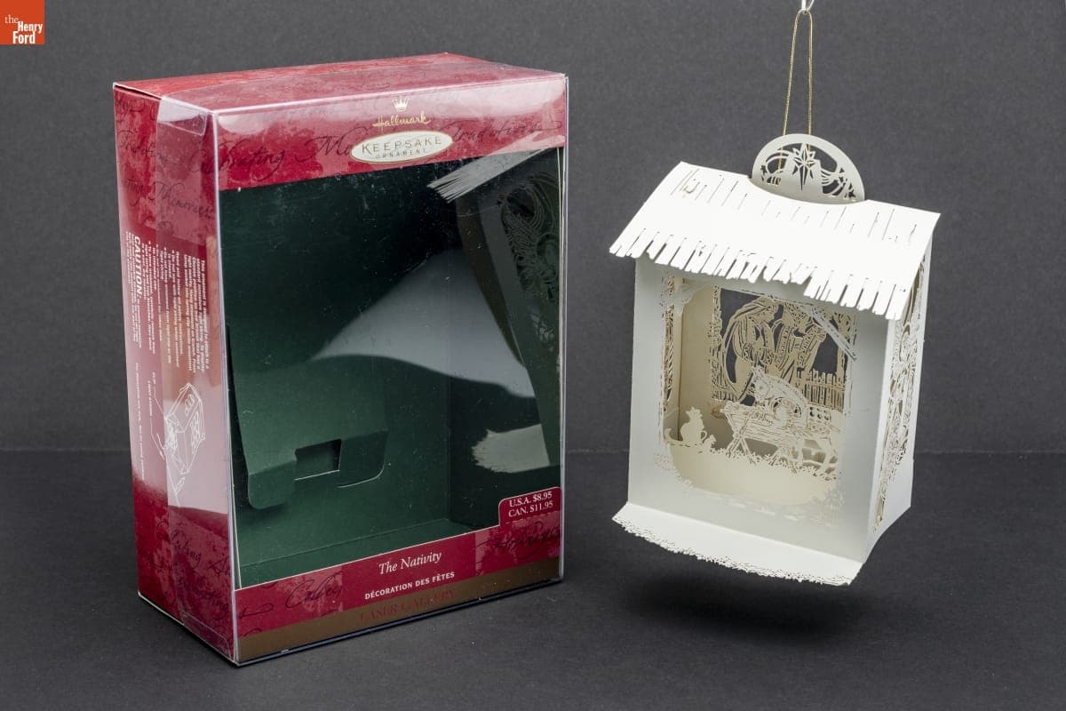 Hallmark "Laser Gallery Collection: The Nativity" Christmas Ornament, 2000