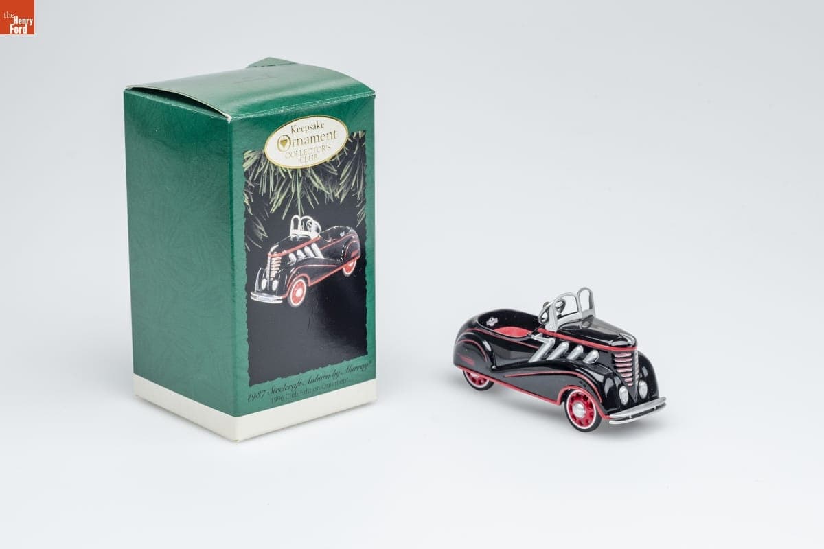 Hallmark "1937 Steelcraft Auburn by Murray" Collector's Club Christmas Ornament, 1996