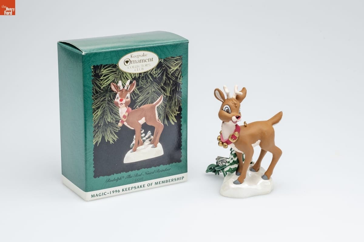 Hallmark "Rudolph the Red-Nosed Reindeer" Collector's Club Christmas Ornament, 1996