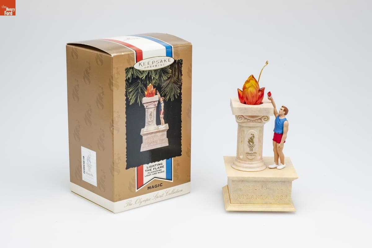 Hallmark "The Olympic Spirit Collection: Lighting the Flame" Christmas Ornament, 1996
