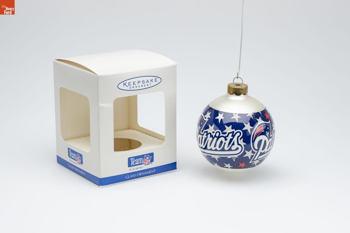 Hallmark "Team NFL: New England Patriots" Christmas Ornament, 1995