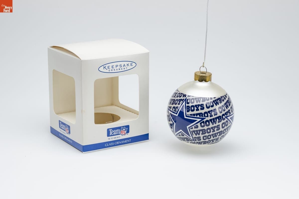 Hallmark "Team NFL: Dallas Cowboys" Christmas Ornament, 1995