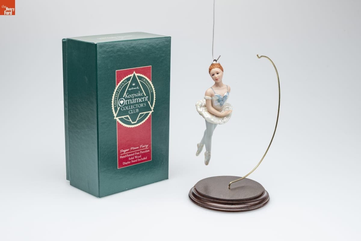 Hallmark "Sugar Plum Fairy" Limited Edition Collector's Club Christmas Ornament, 1990