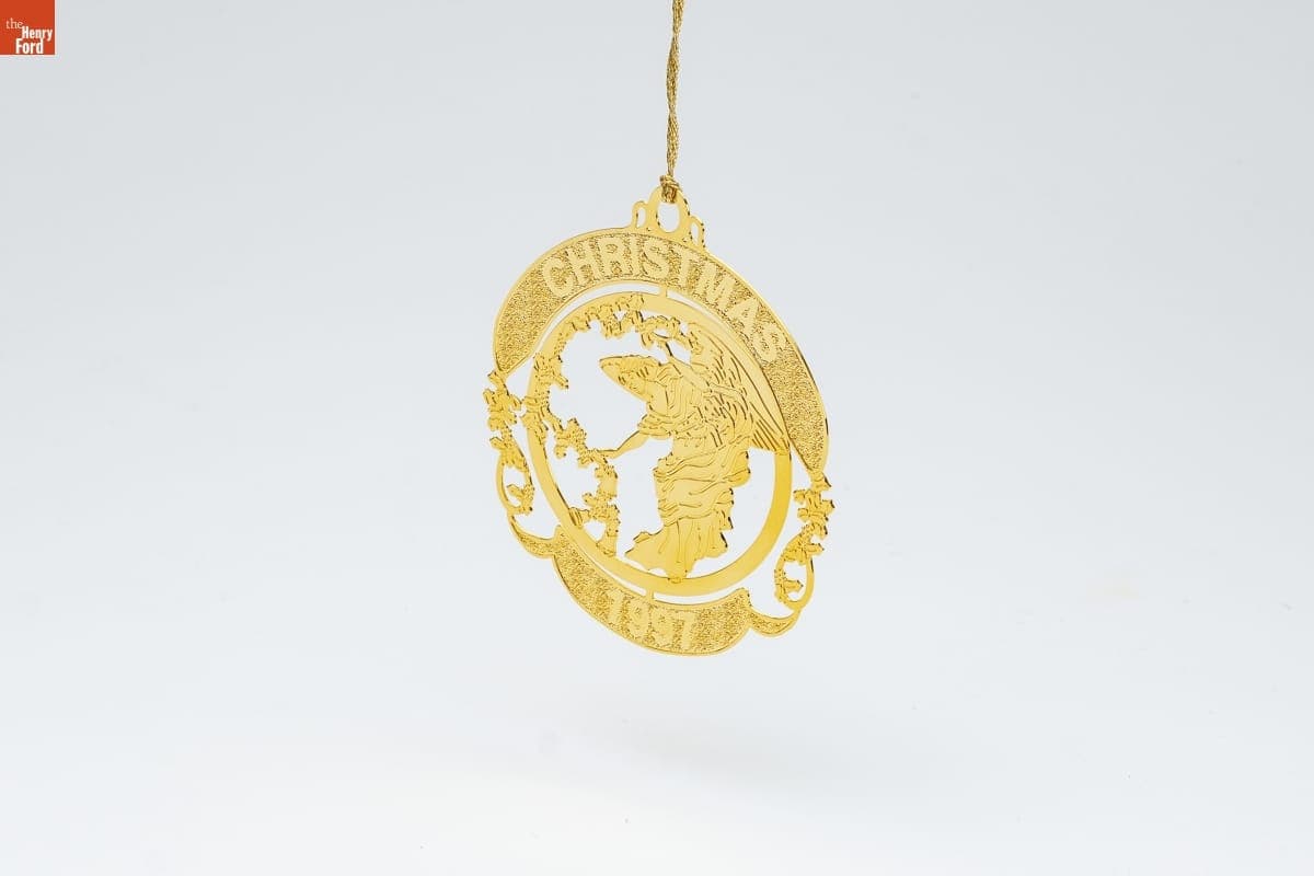 Ensemble "Midnight Angel" Christmas Ornament, 1997