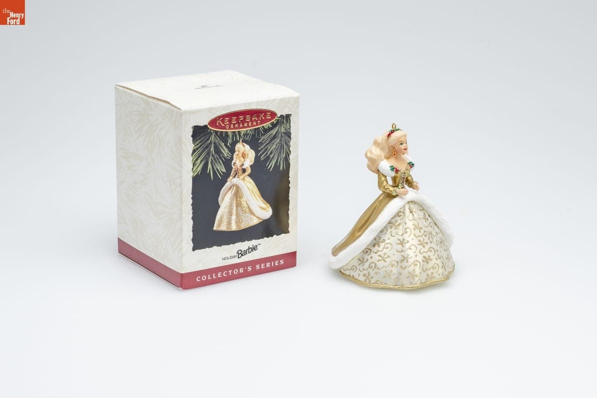 Hallmark "Holiday Barbie Series" Christmas Ornament, 1994