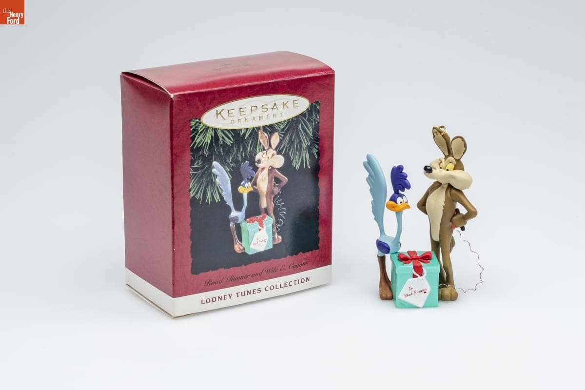 Hallmark "Looney Tunes Collection: Road Runner and Wile E. Coyote" Christmas Ornament, 1994