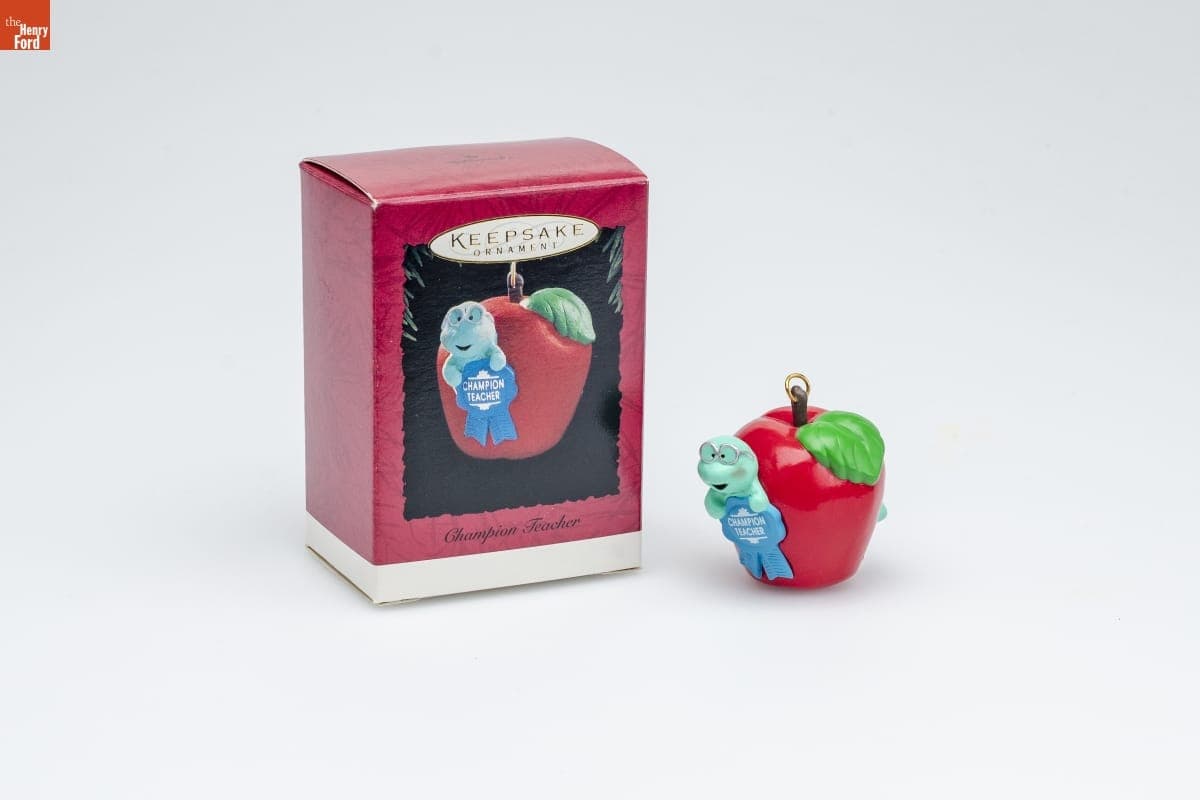 Hallmark "Champion Teacher" Christmas Ornament, 1994