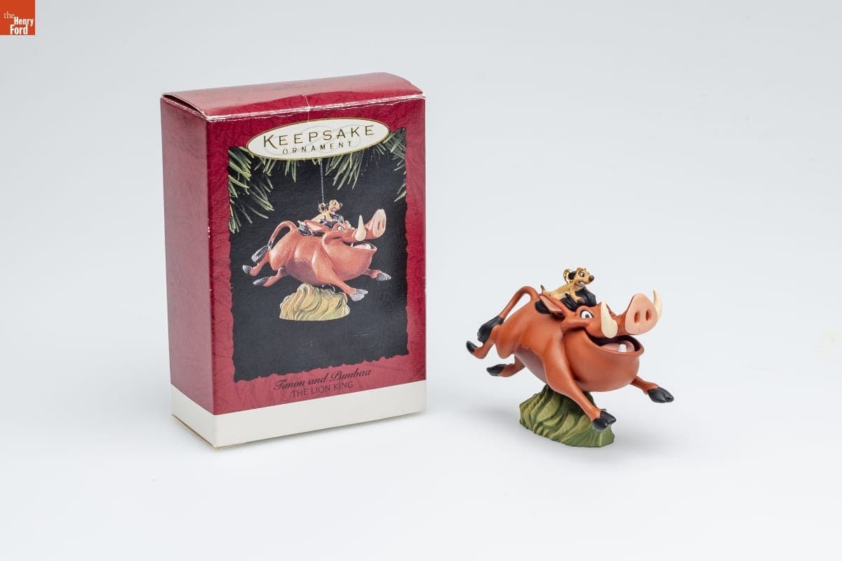 Hallmark "The Lion King: Timon and Pumbaa" Christmas Ornament, 1994
