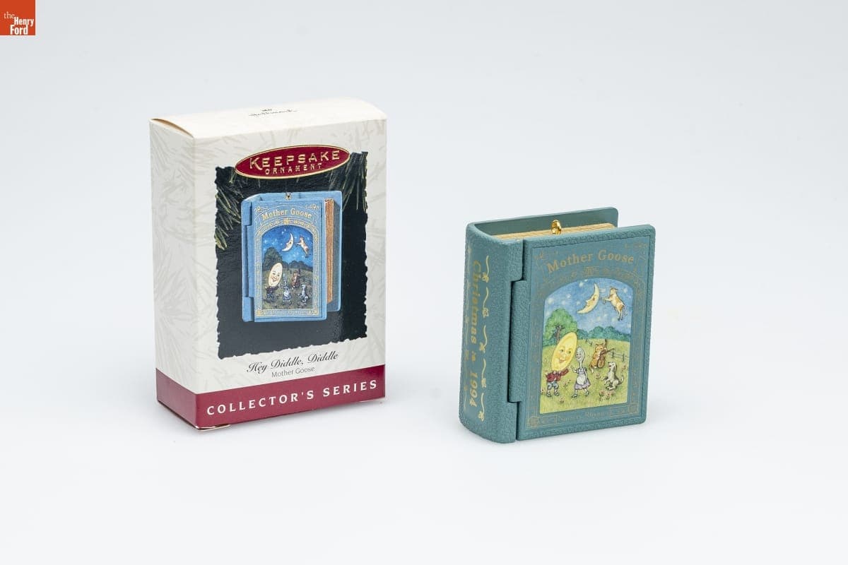 Hallmark "Mother Goose Series: Hey Diddle Diddle" Christmas Ornament, 1994