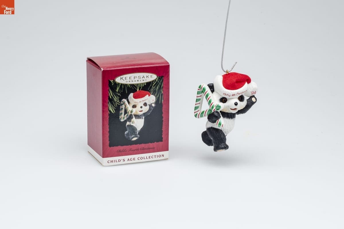 Hallmark "Child's Age Collection: Child's Fourth Christmas" Christmas Ornament, 1994