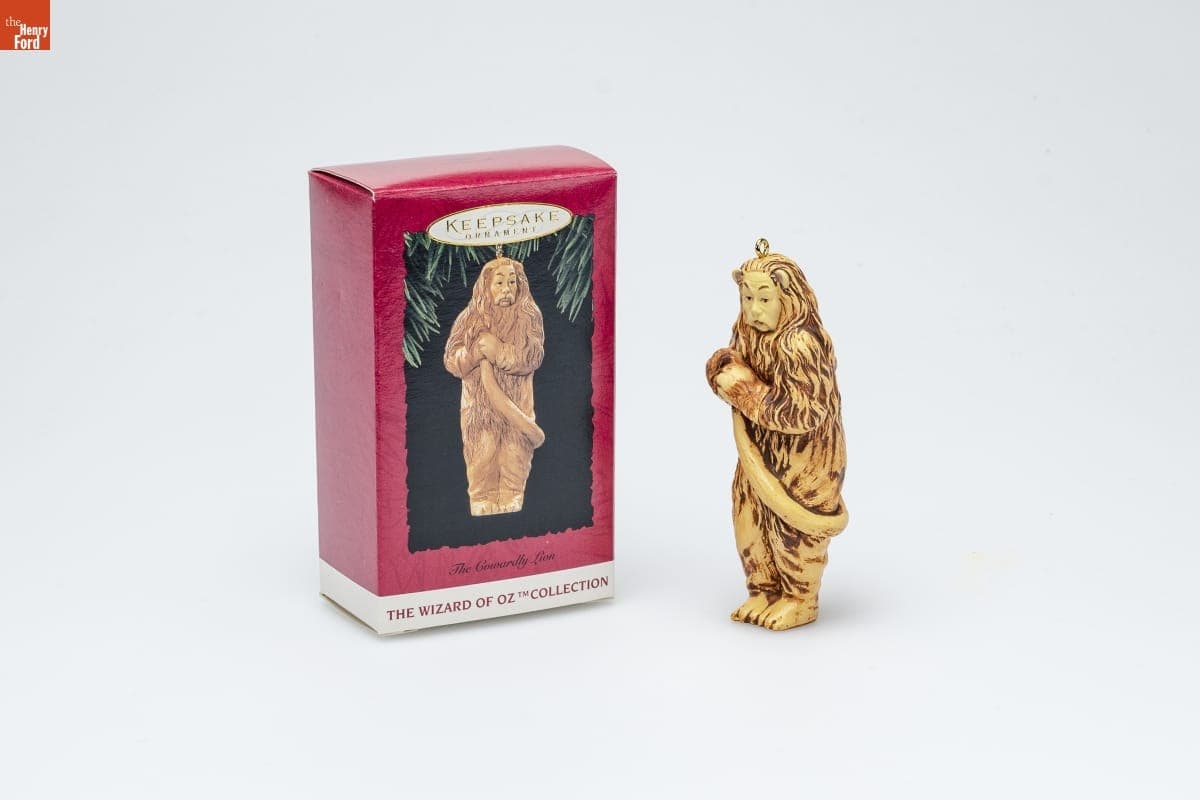 Hallmark "The Wizard of Oz Collection: The Cowardly Lion" Christmas Ornament, 1994