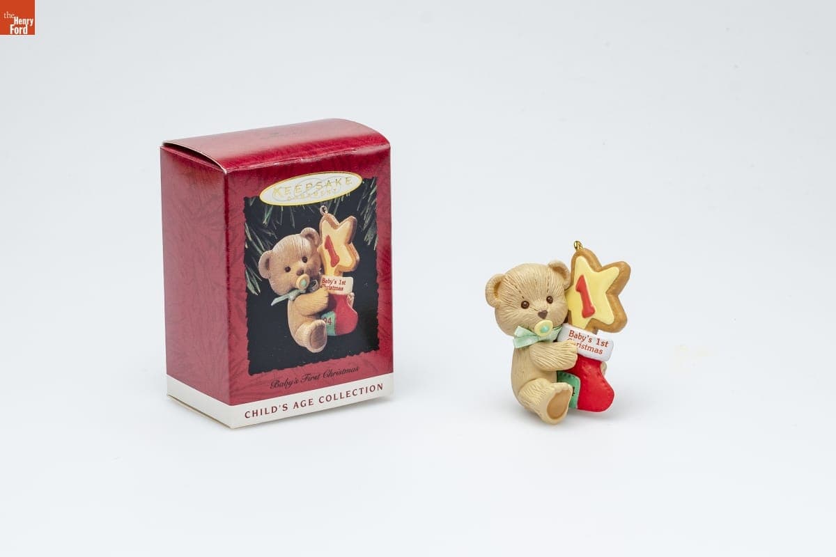 Hallmark "Child's Age Collection: Baby's First Christmas" Christmas Ornament, 1994