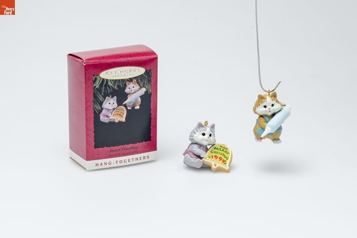 Hallmark "Sweet Greeting" Christmas Ornament, 1994