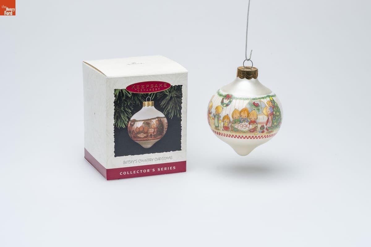 Hallmark "Betsey's Country Christmas Series" Christmas Ornament, 1994