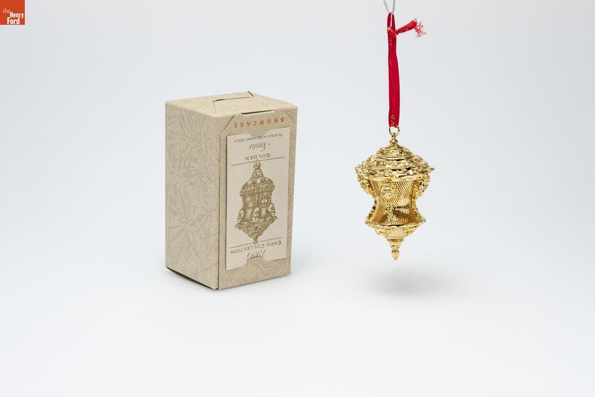 Hallmark "1994 Expo Collection: Golden Santa" Christmas Ornament