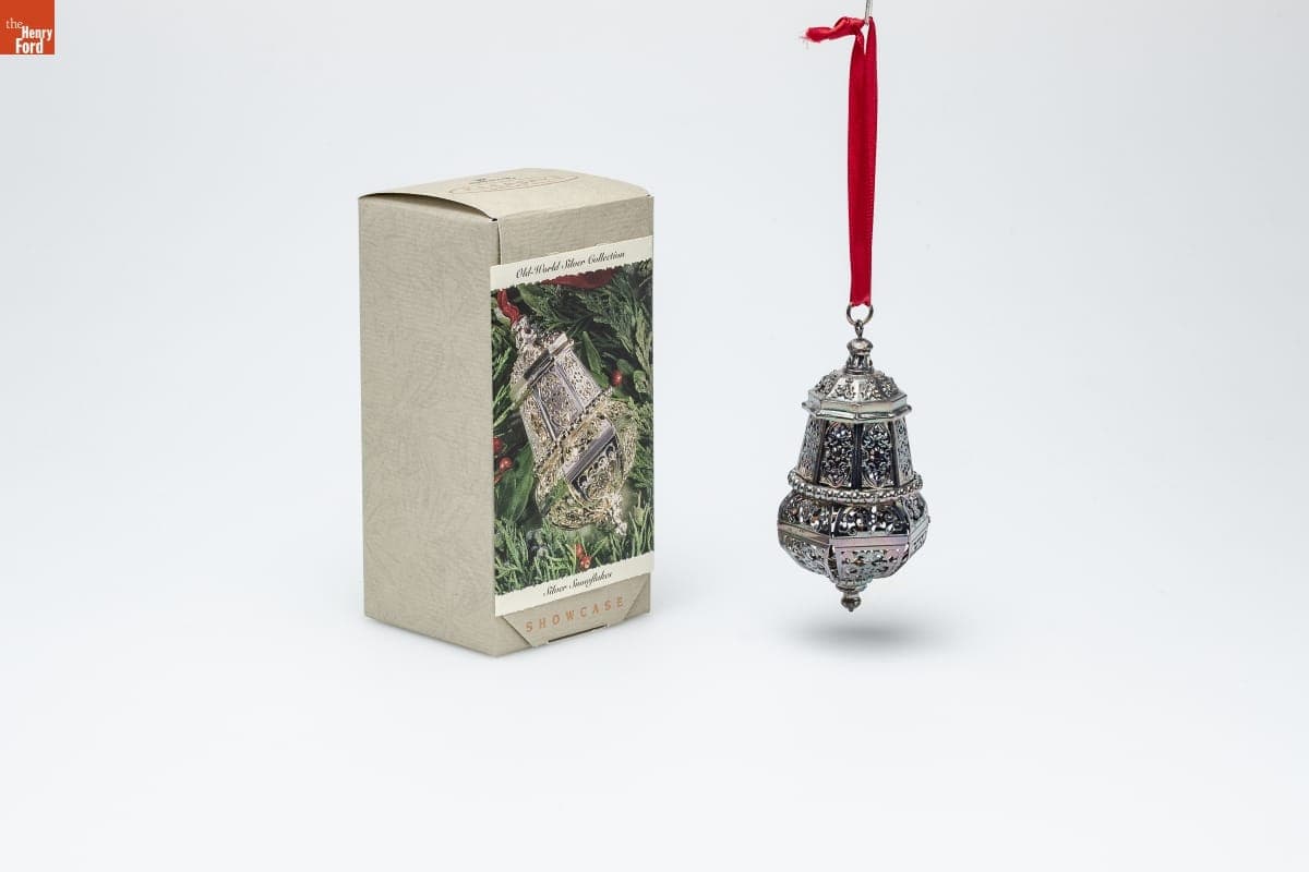 Hallmark "Old-World Silver Collection: Silver Snowflakes" Christmas Ornament, 1994